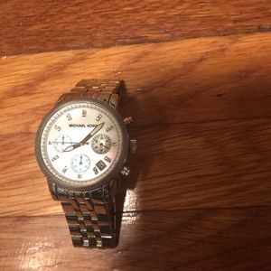 Michael Kors silver watch
